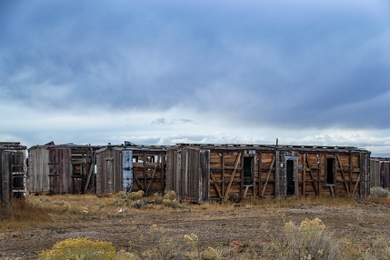 This mysterious grouping of boxcars represents the decay that comes with prolonged isolation. There were row after row of these old boxcars lined up in the middle of the desert. I have no idea what they are for, and I didn’t stick around too long to find out either.
